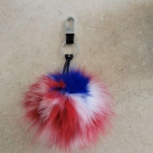 GORSKI fox key chain flag colors